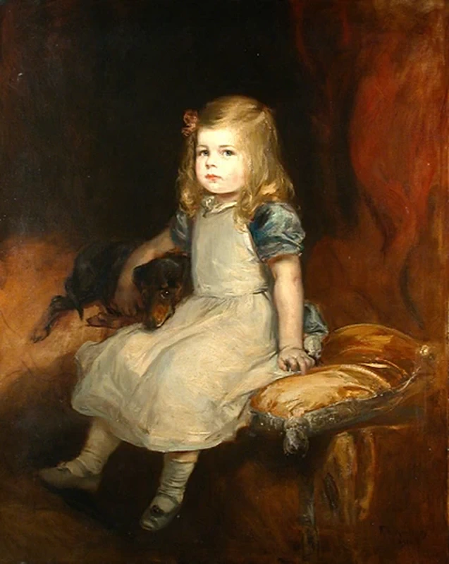 Ragazza giovane con il cane